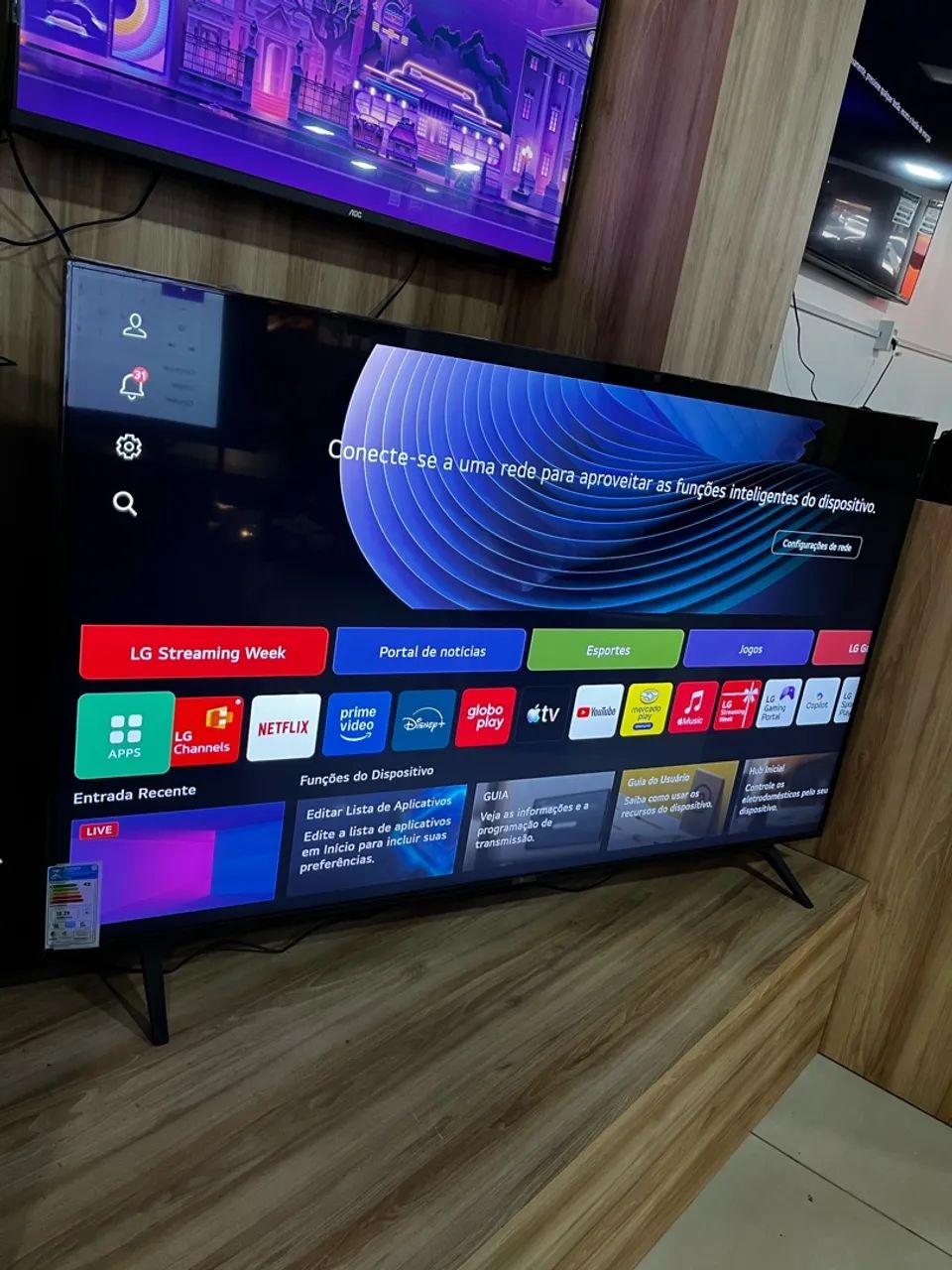 TELEVISÃO 65 POLEGADAS LG SMART TV  - Foto 2