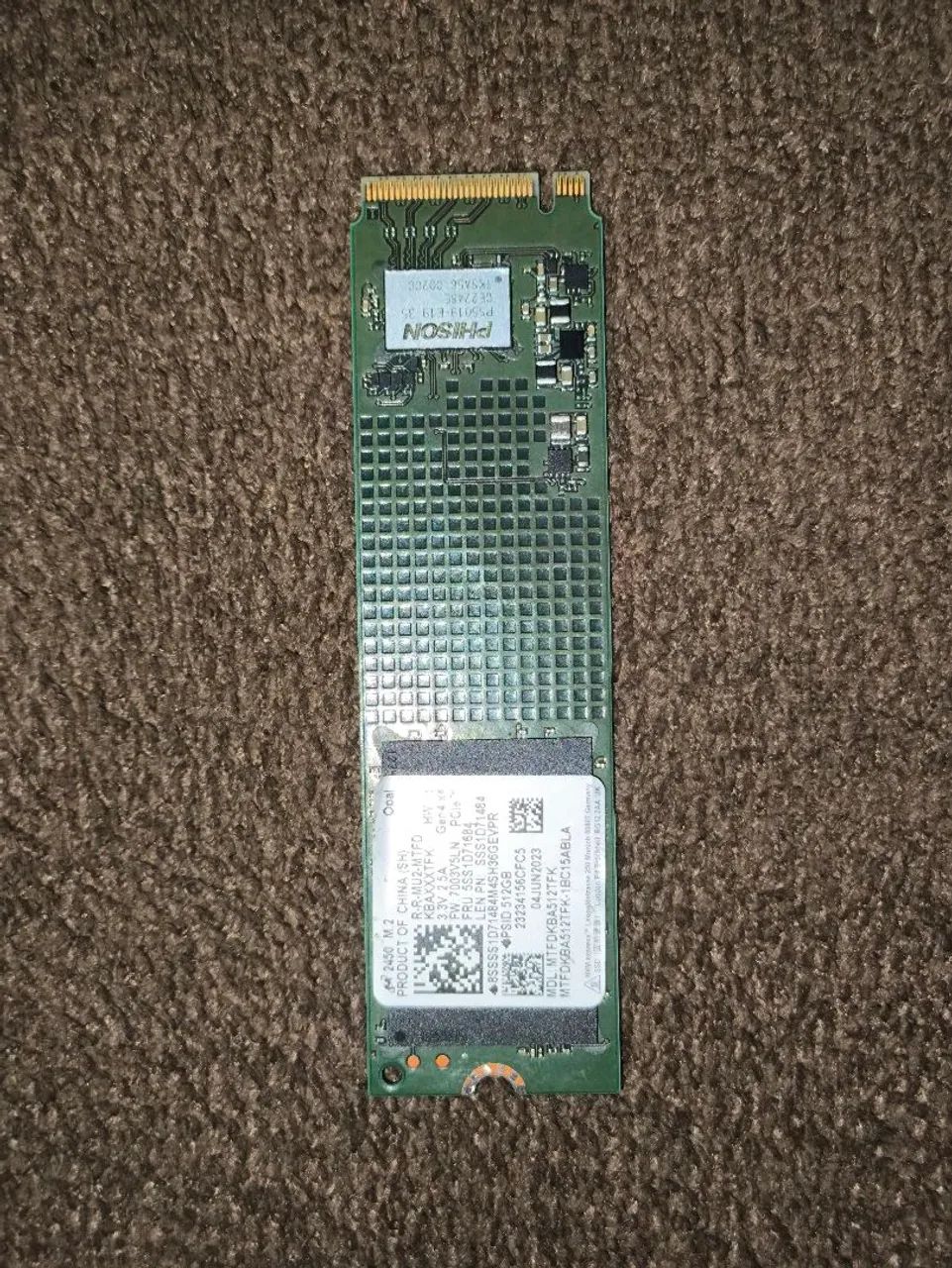 SSD NVME 500gb Micron