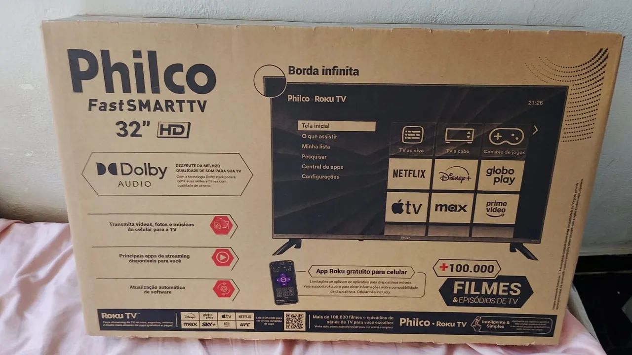 Tv smartv 32 polegadas zero 