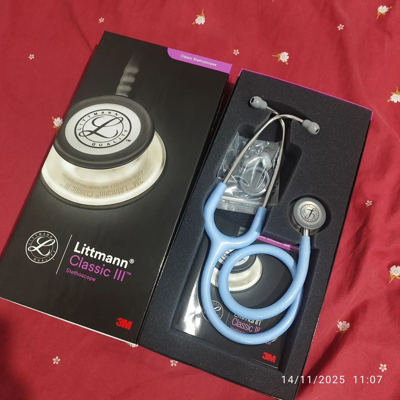 Estetoscópio Littmann novo nunca usado  - Foto 2