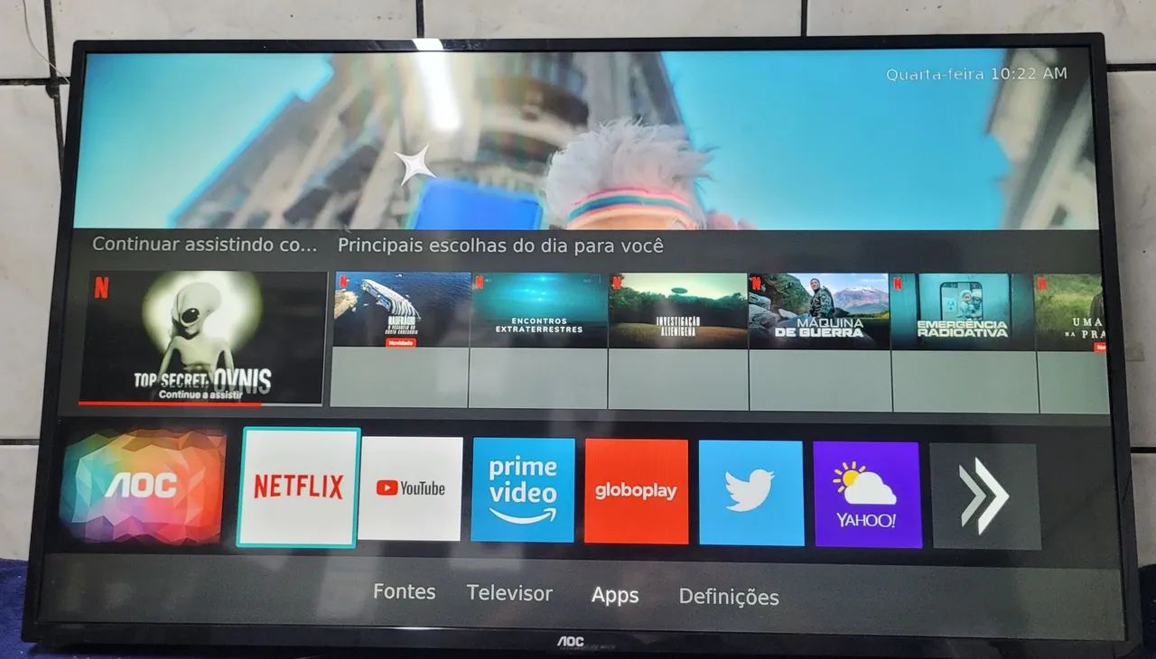 Tv aoc 43 polegadas smart tv 850 - Foto 2