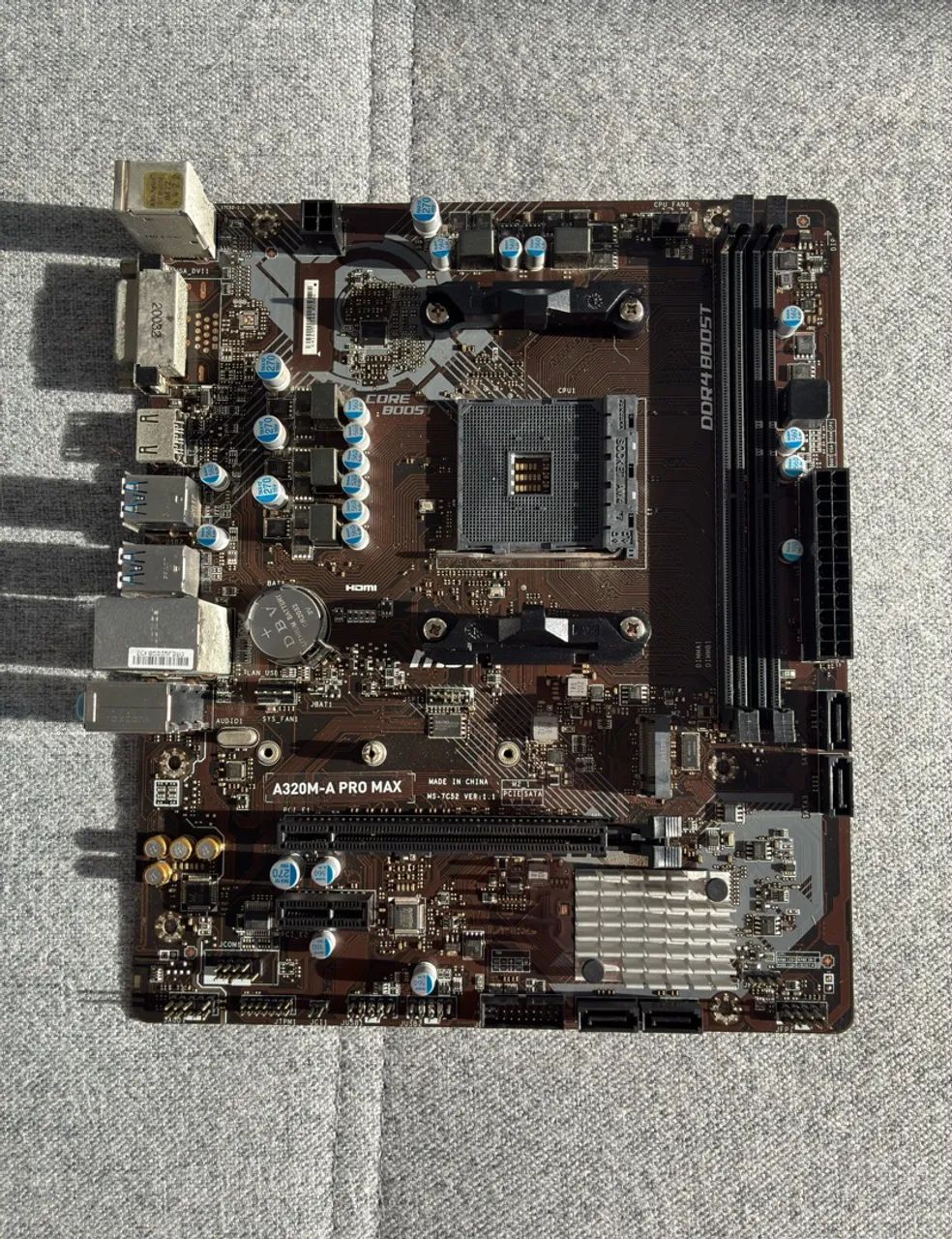 Placa Mãe MSI A320M-A PRO MAX - Usada - Foto 2