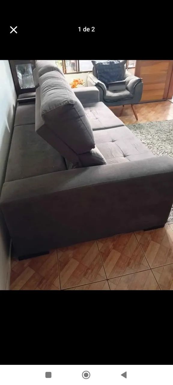 Sofa retratil Medida 2,30  - Foto 4
