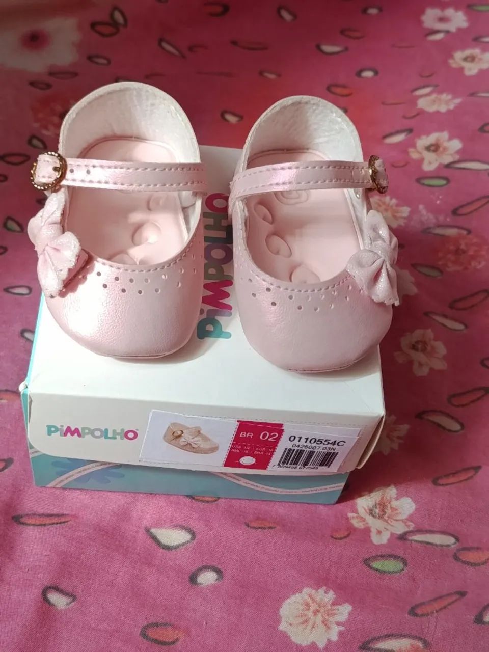 Sapatinho bebê menina - Foto 2