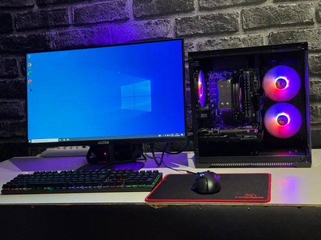 PC Gamer - Completo PC + Monitor + Mouse + Teclado  & Mousepad - Foto 5