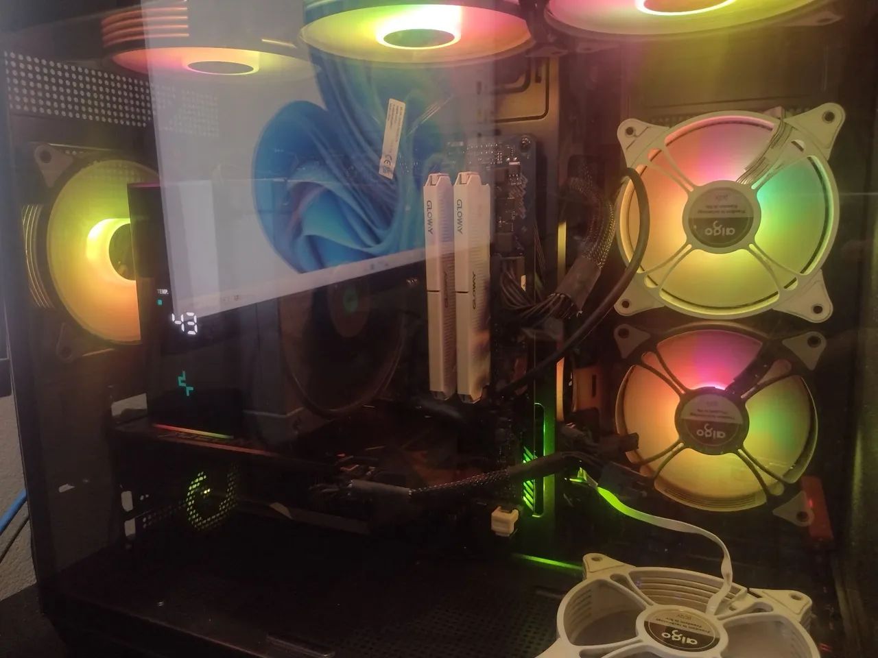 CPU GAMER RYZEN 5500 + RX7600 - Foto 3
