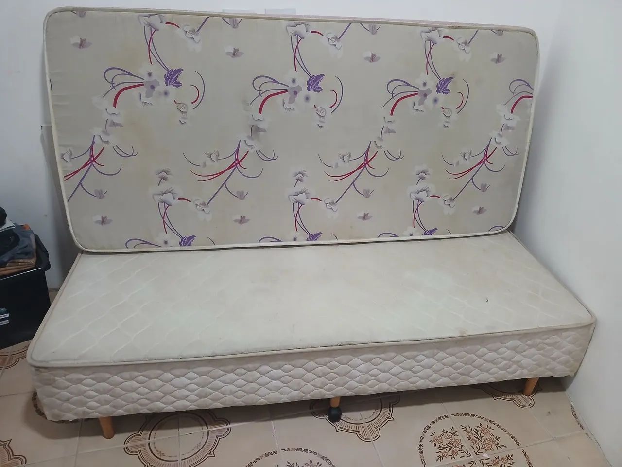 Cama box solteiro com colchão  - Foto 2