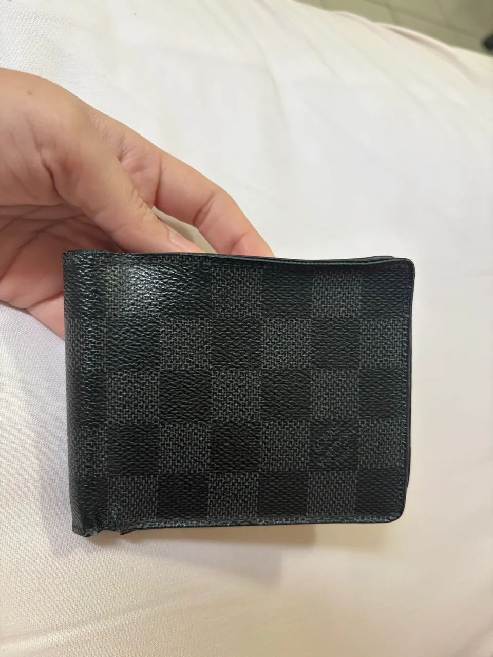 Carteira Louis Vuitton Damier Graphite - Foto 3