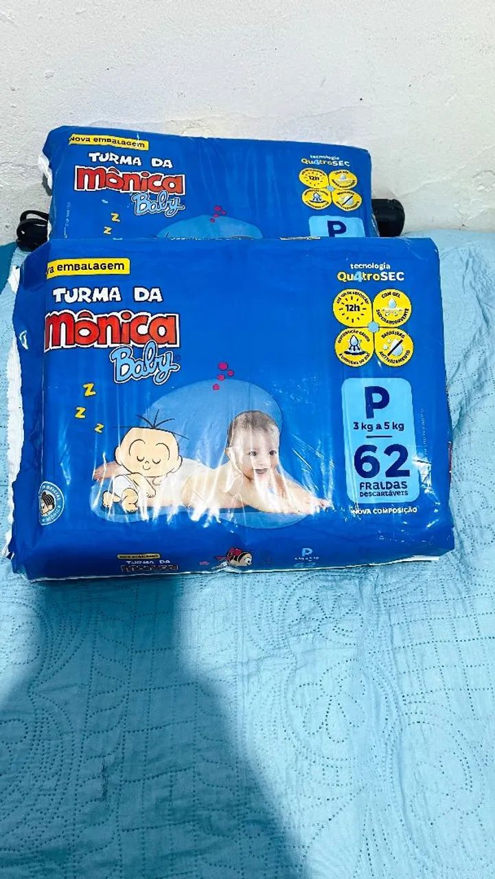 Fralda turma da Mônica  - Foto 2