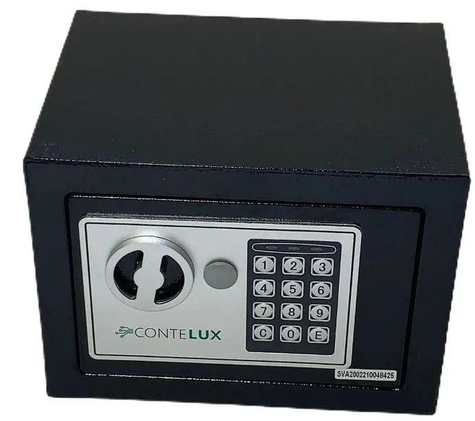 Cofre eletrônico senha ou Chaves preto - Foto 2