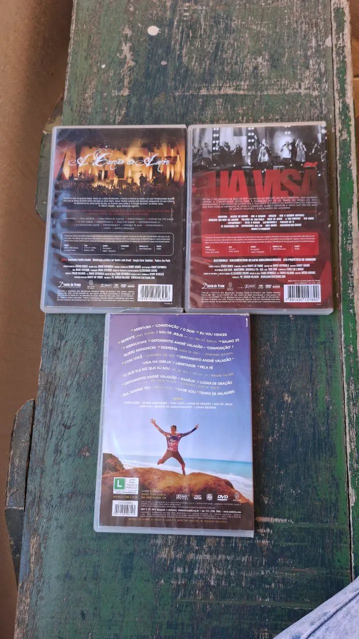 DVDs Gospel André Valadão e Diante do Trono - Foto 2