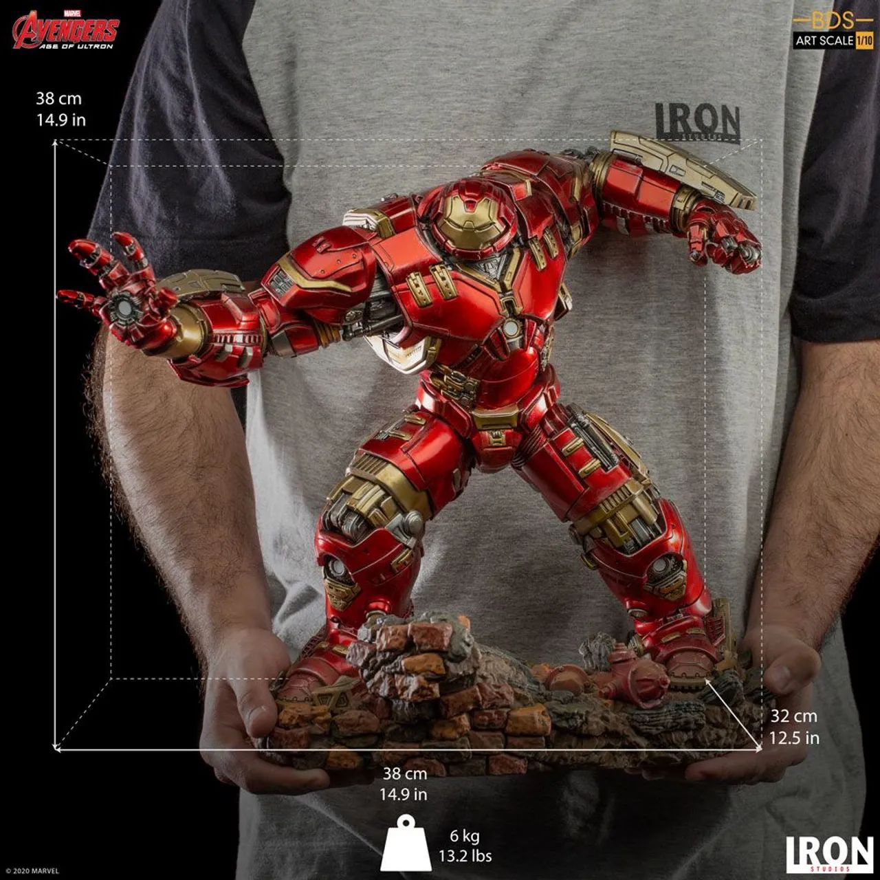 Hulkbuster - The Infinity Saga - 1/10 - Iron Studios - Foto 3