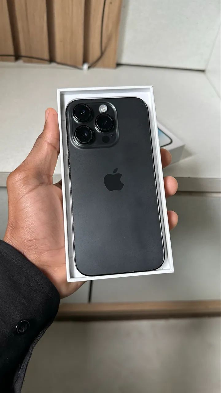IPhone 14 Pro 256 giga cor preta - Foto 5