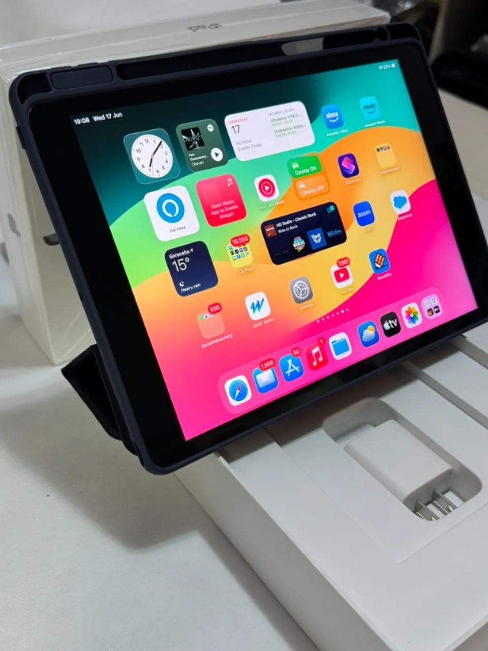 Ipad 9a Geração 256gb Space Grey A2602 - Seminovo Excelente - Foto 5