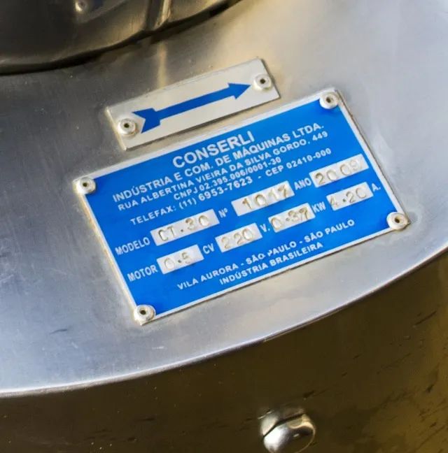 Centrífuga de alimentos para agroindústria - CONSERLI - Foto 6