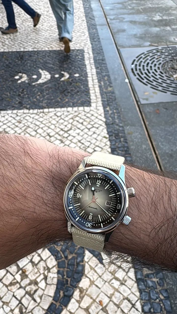 Longines Legend Diver Bege 36mm - Foto 3