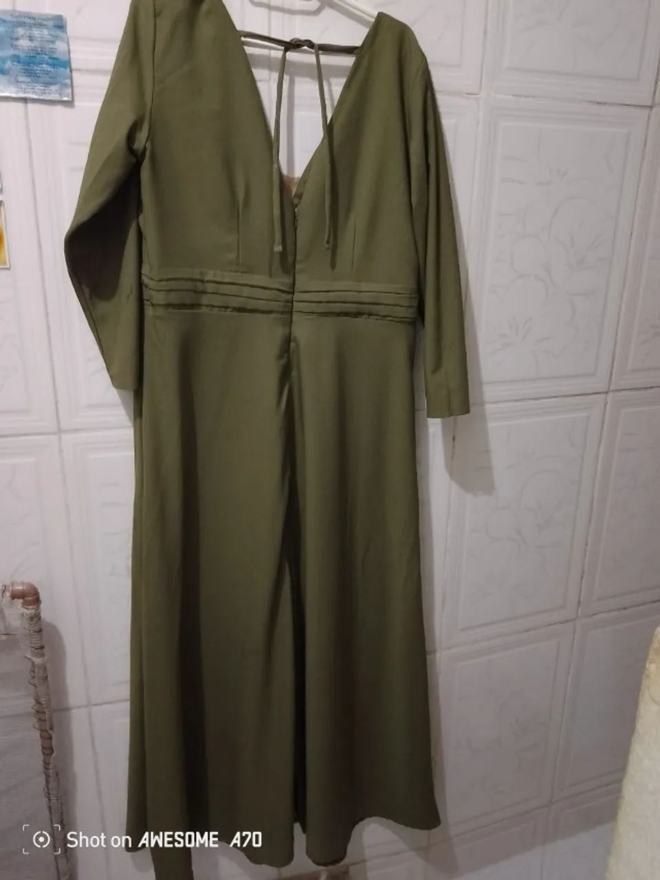 Vestido de festa verde - Foto 2
