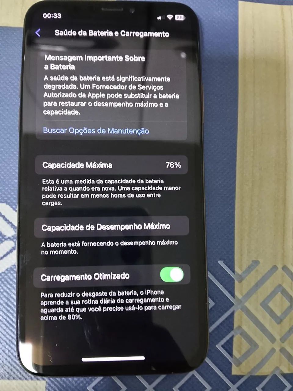 Vendo iPhone XS Dourado Impecável! - Foto 3