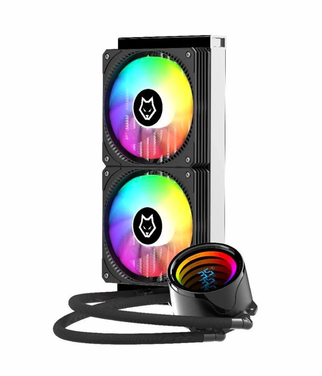 Water Cooler Husky Clacier ARGB, 240mm, AMD/Intel - Foto 4