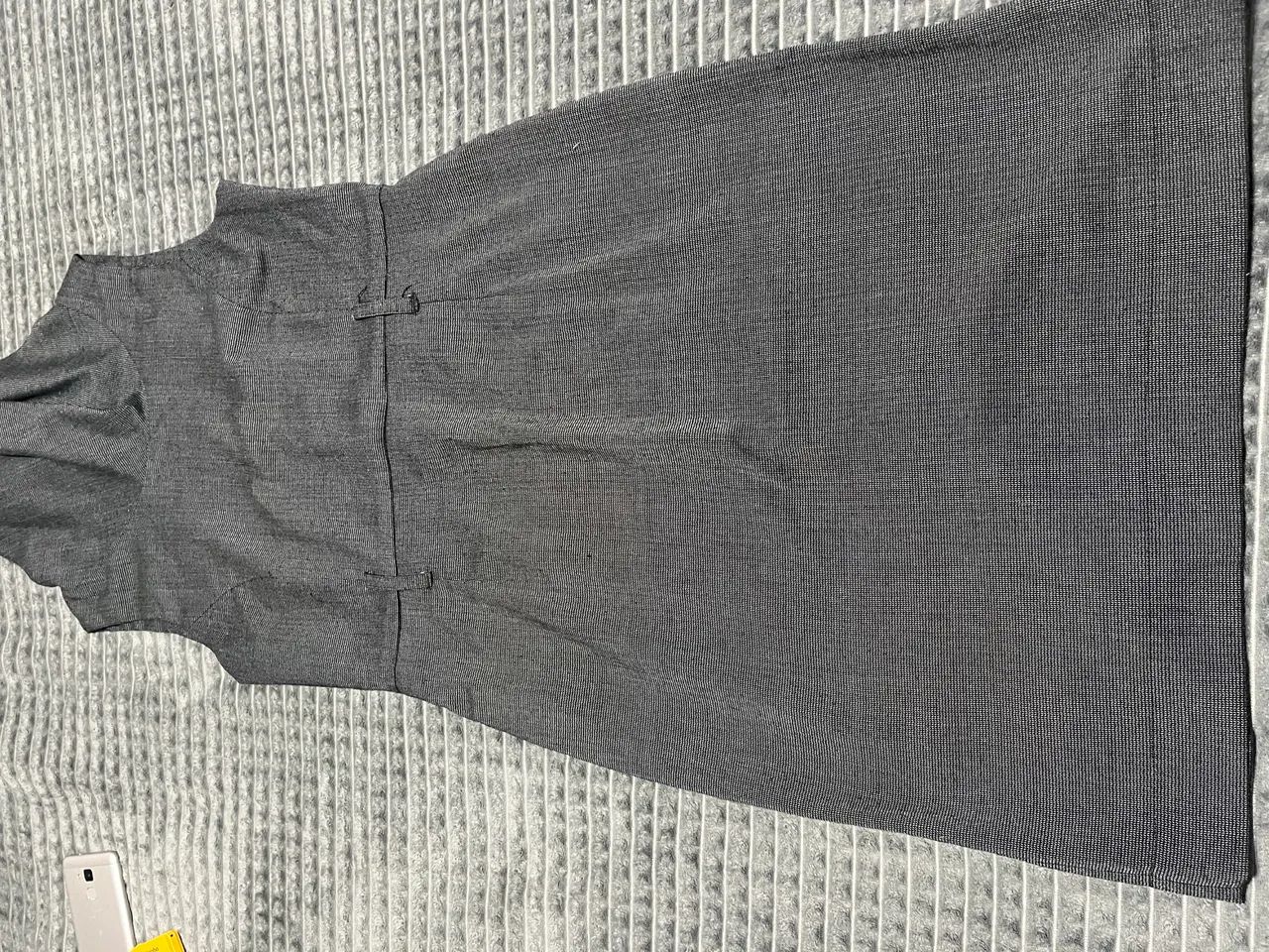 Vestido social Lã batida 