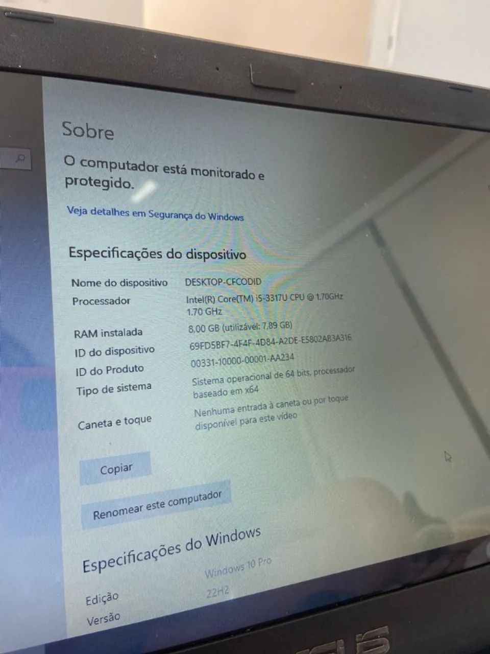 notebook asus x450c intel core i5 8gb ram - Foto 5