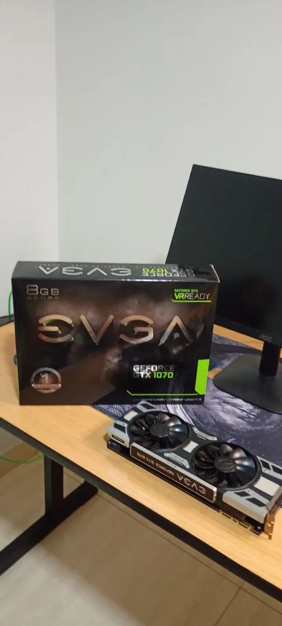Placa de vídeo GTX 1070 8Gb(melhor que a Rx580)
