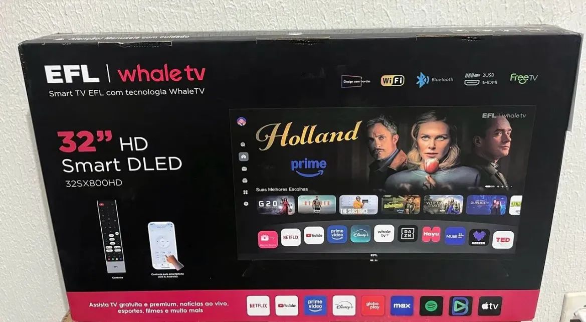 Tv - 32 polegadas- na caixa !
