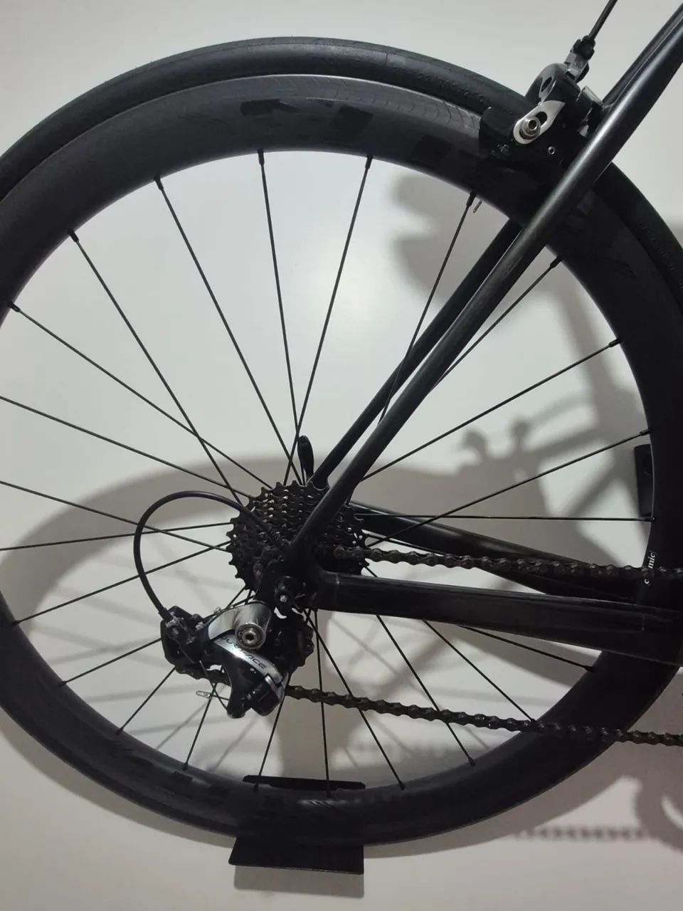 Rodas elite 38 carbono - Foto 4