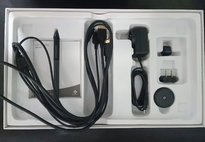 Mesa digitalizadora com tela Gaomon Tablet PD1161 - Foto 4