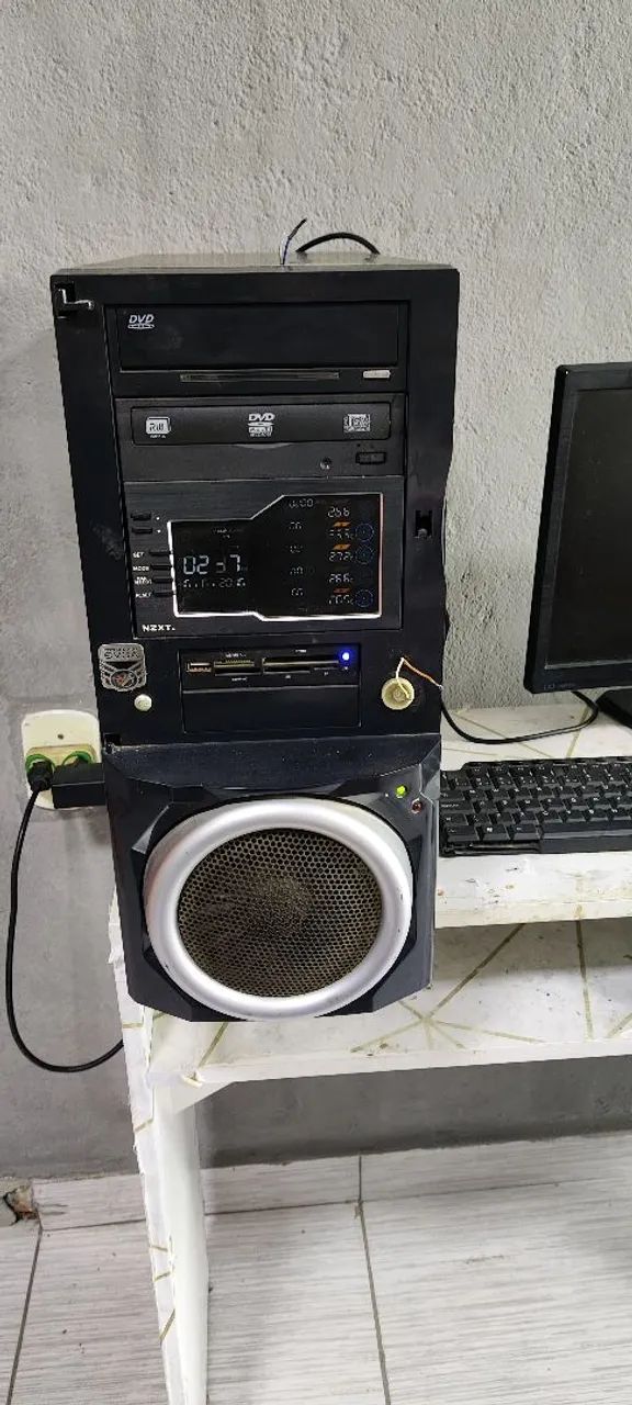 vendo computador completo + mesa, ou (TROCO POR NOTEBOOK) - Foto 3