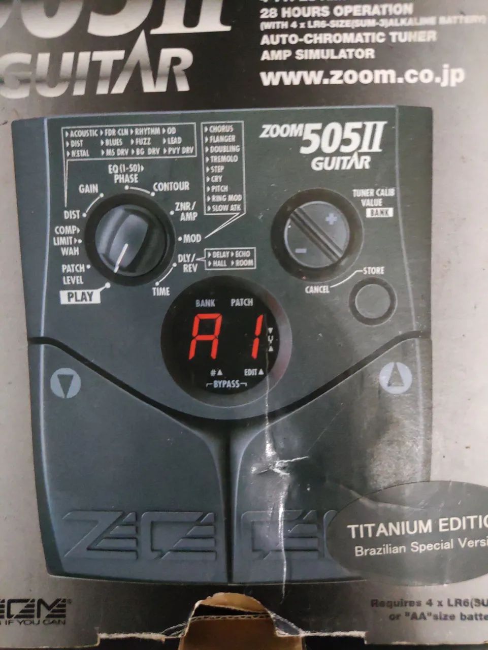 Vendo zoom 505II Guitar