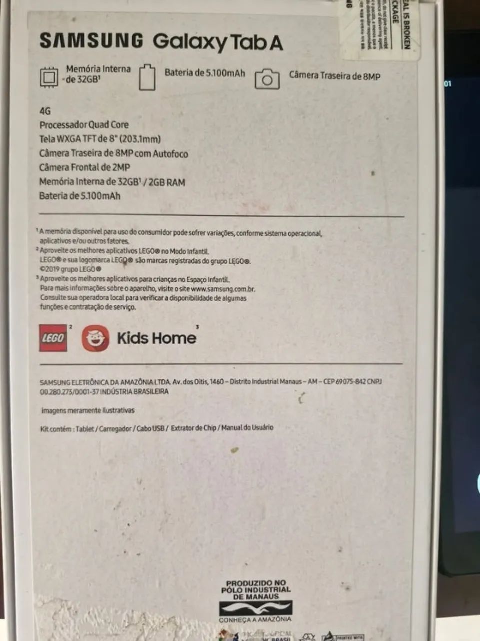 Galaxy TAB A 4G - Foto 2