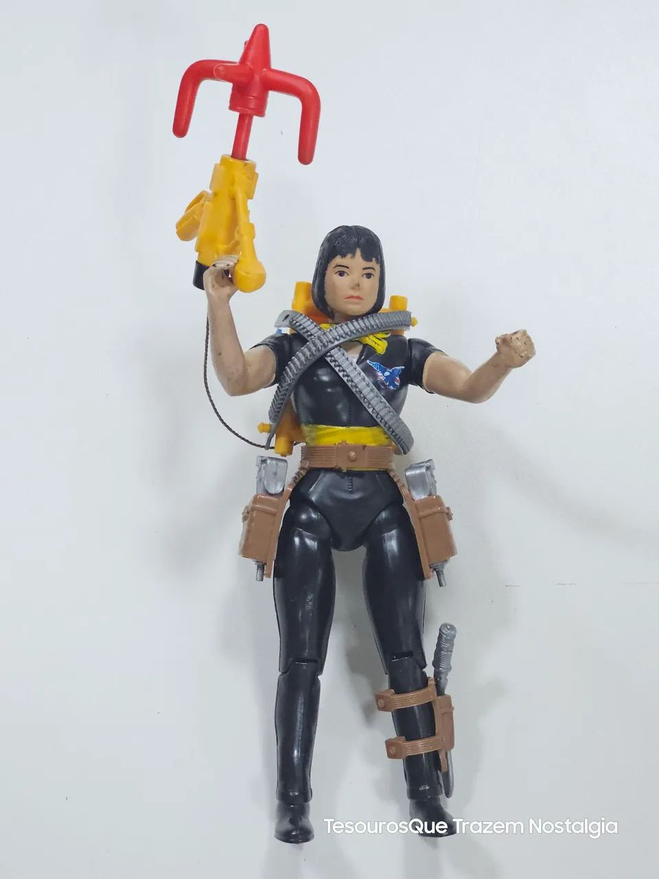 Boneca Kat K.A.T Rambo Anos 80 - Completa