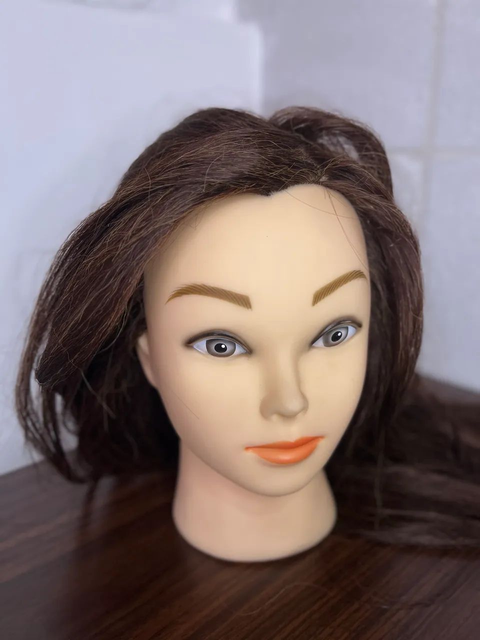 CABEÇA DE BONECA PARA TREINO - CORTE | PENTEADO 80% NATURAL