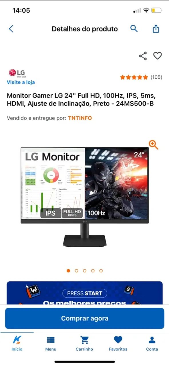 MONITOR GAMER