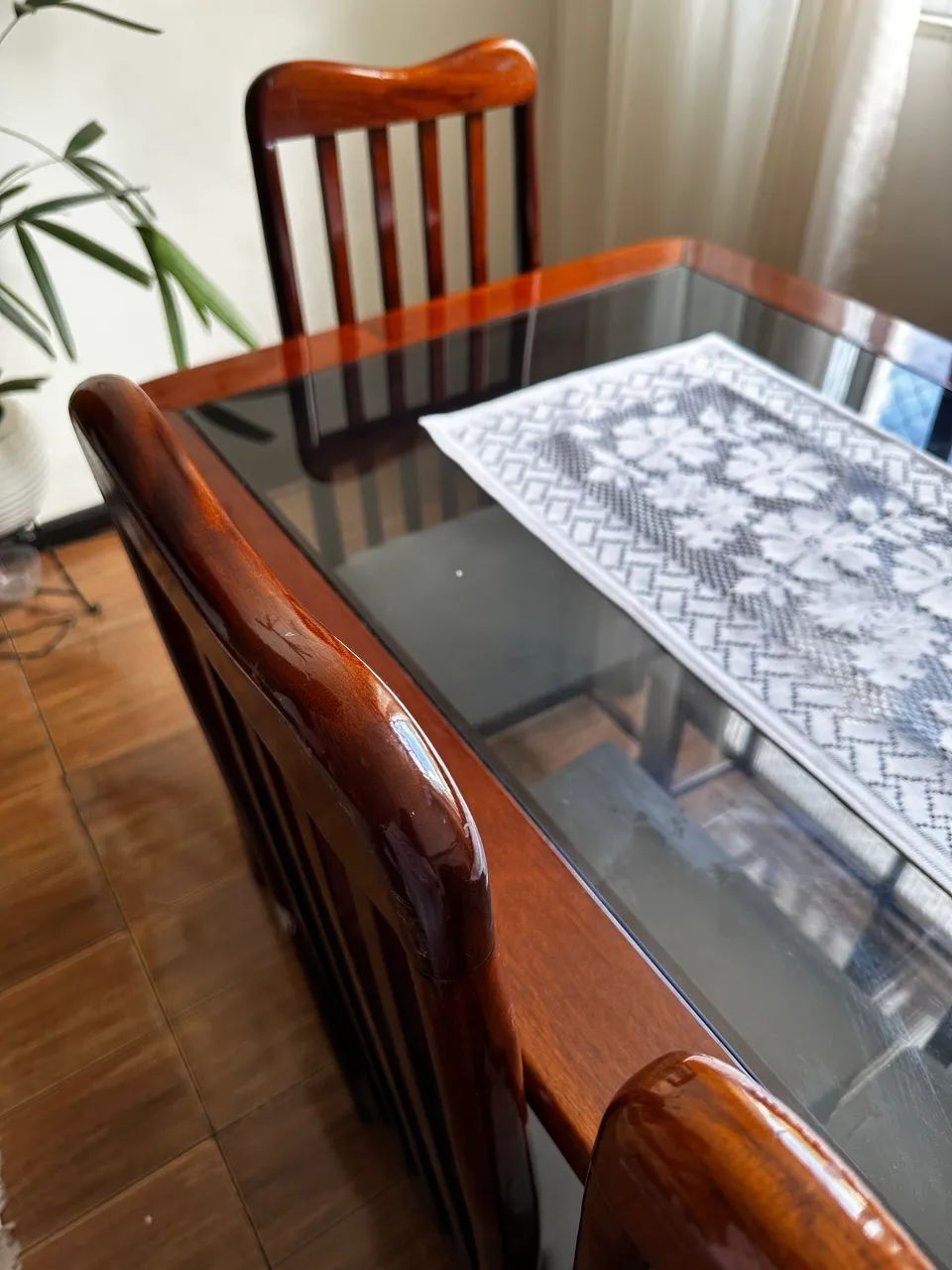 Mesa com 6 cadeiras 65573821277187122
