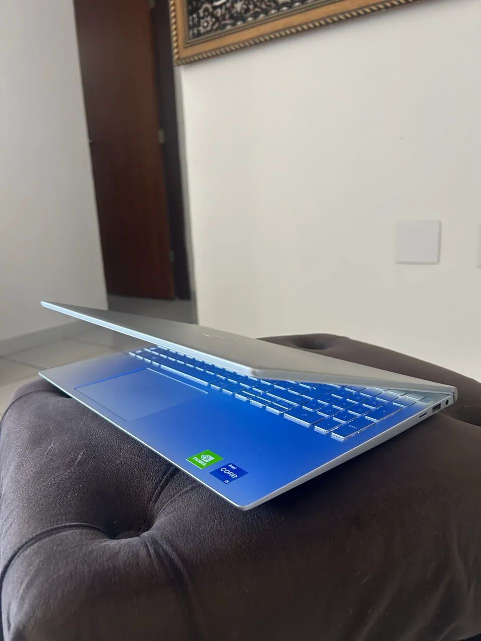 Notebook Dell 11Th Core i5 8GB+SSD M2 256GB - Placa Nvidia MX350 e Iris Xe de 4GB - Foto 4