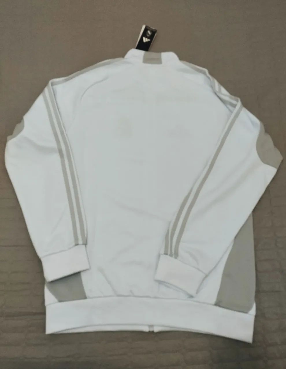 Conjunto De Time Real Madrid Performance  Branco  - Foto 3