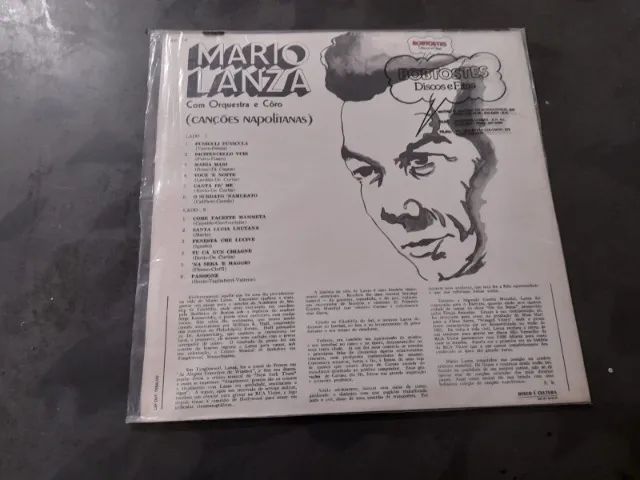 LP Mario Lanza - Canções Napolitanas  - Foto 3