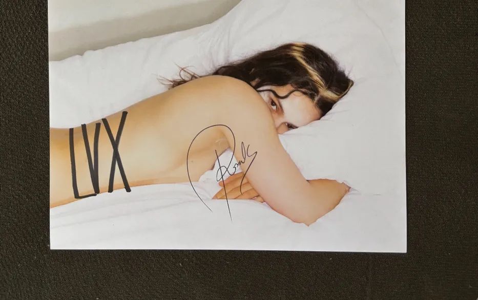 Insert Autografado ROSALÍA LUX