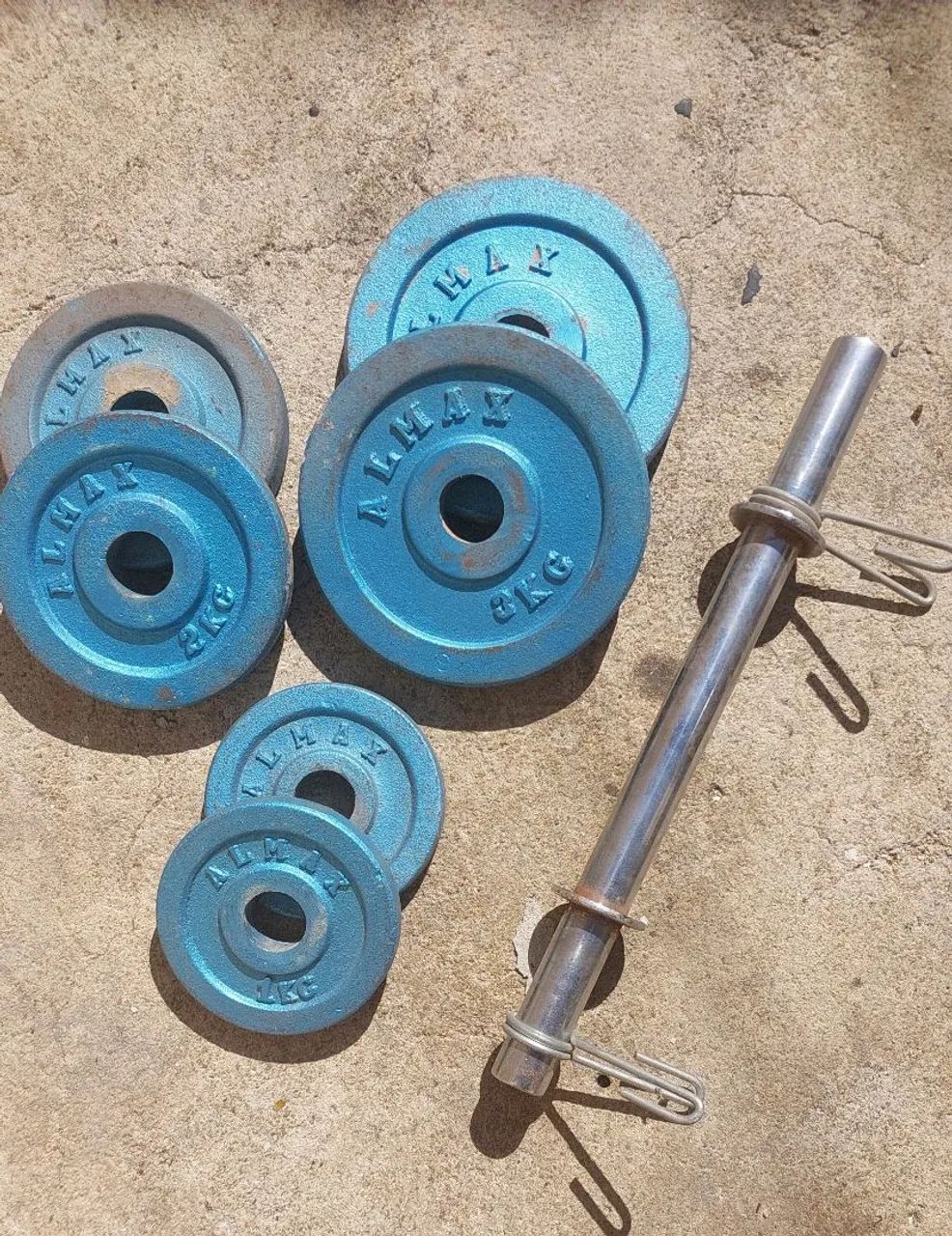 Halteres de academia, peso para ginástica  - Foto 3