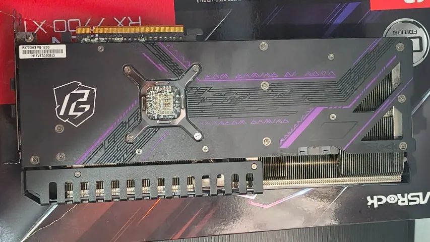 Rx 7700xt Asrock - Foto 2