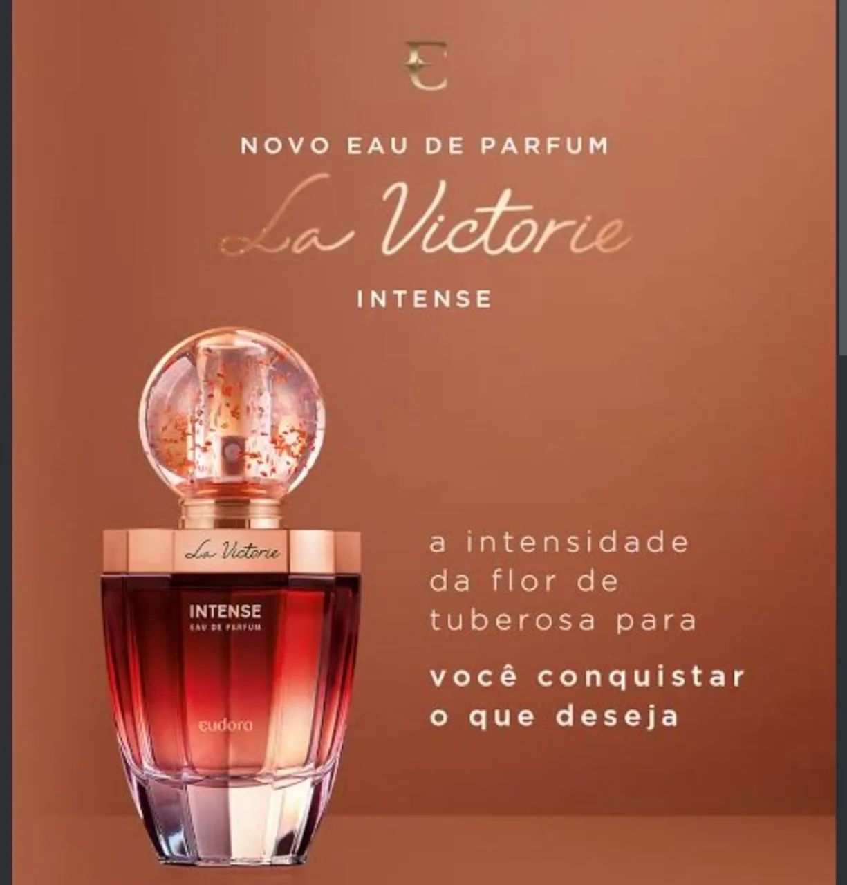 Perfume Eudora Lá Victorie Intense 75ml - Foto 3