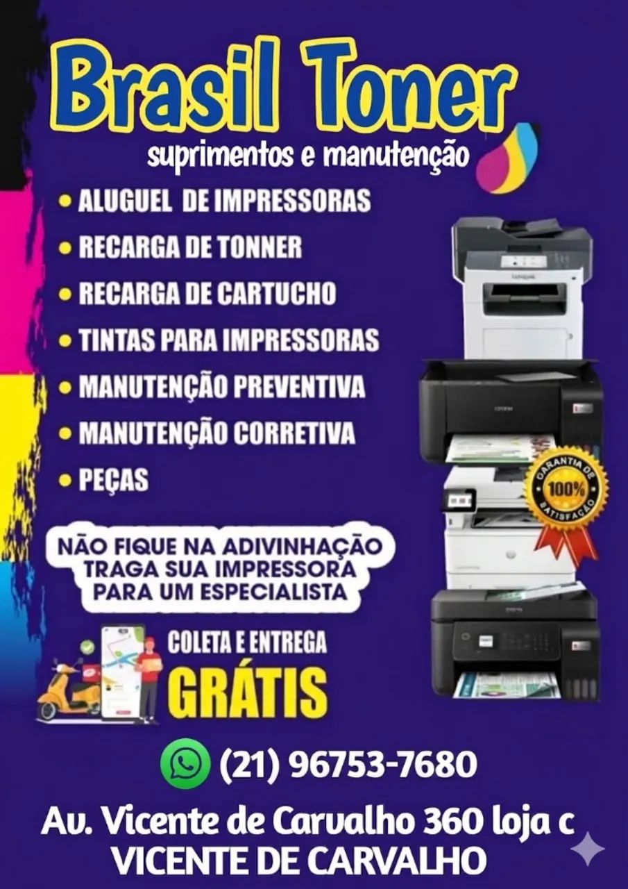 Manutencao de impressora 