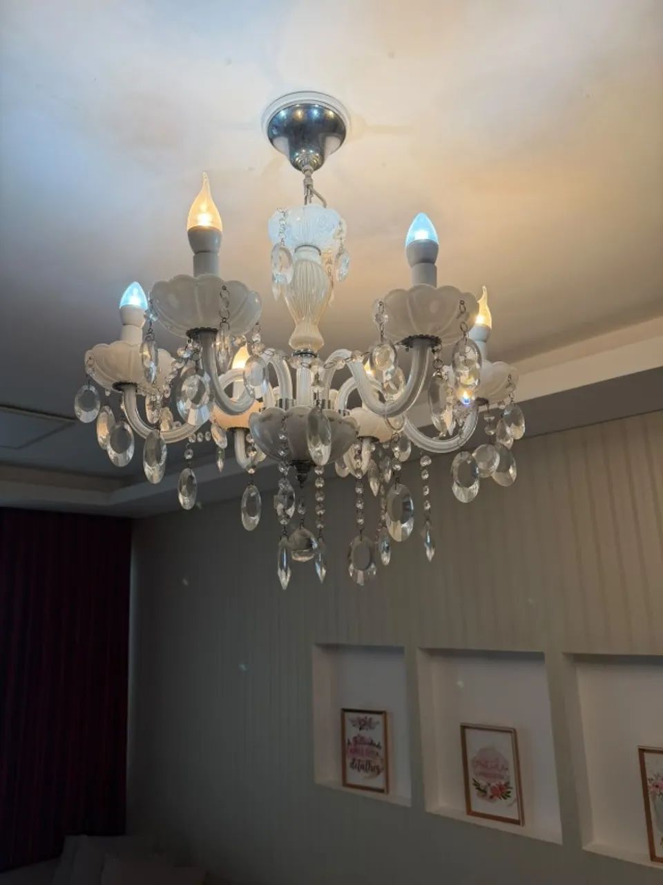 LUSTRE DE CRISTAL - ELEGANTE E SOFISTICADO 