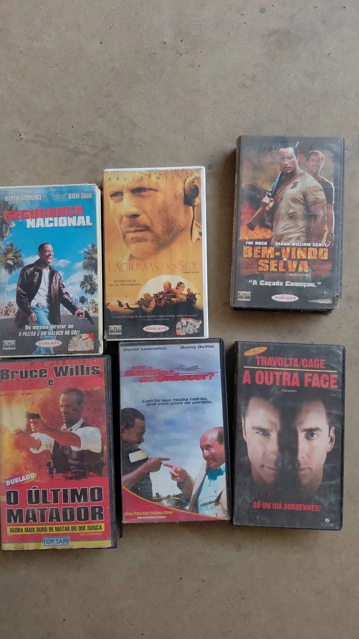 Fitas VHS filmes originais 
