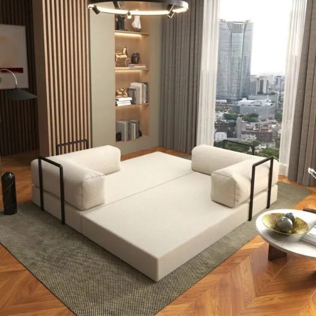Sofá Cama Light 1,80 m (Expansível) Bouclé  Produto Novo - Pronta Entrega - Foto 2