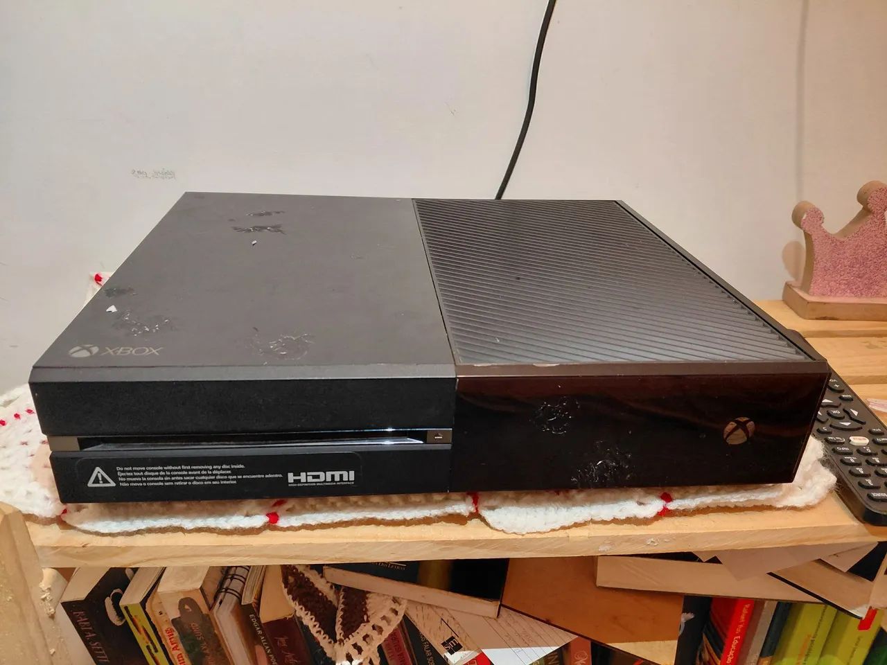 Xbox one queimado CARCAÇA