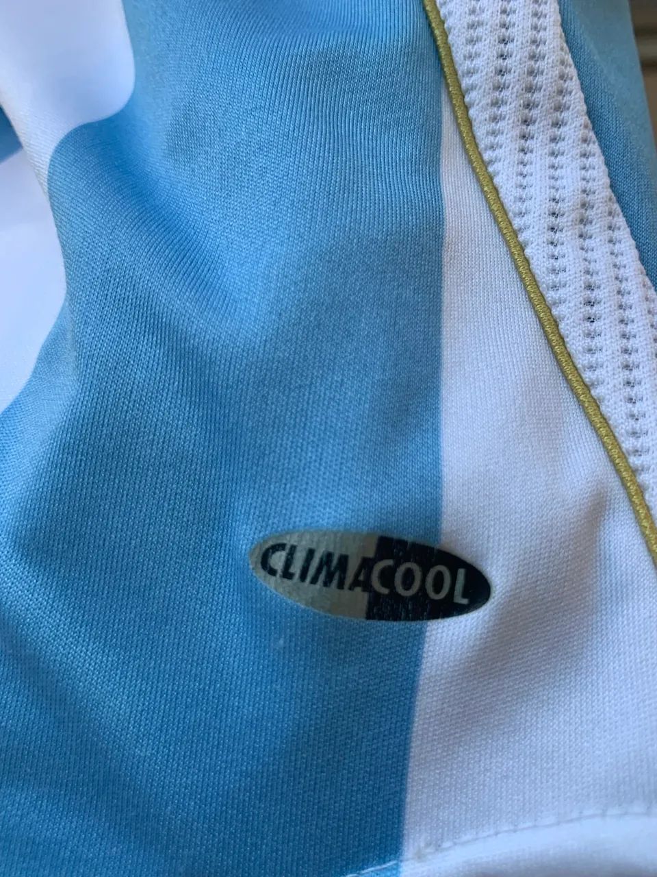 Camisa Argentina Home Kit 2006 Adidas Original - Foto 4