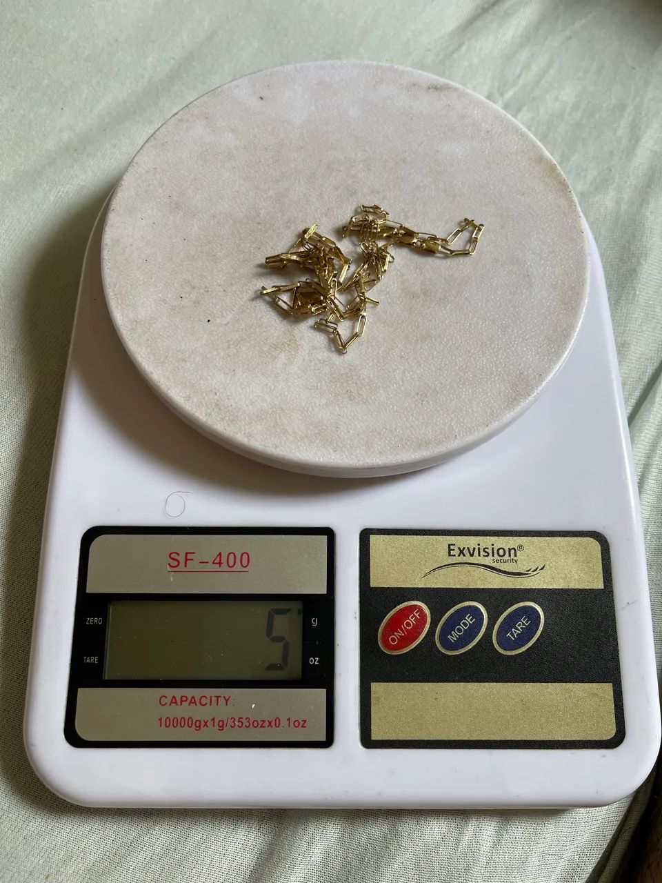 Corrente cartier ouro 18k 750 - Foto 3